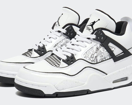 Men's Air Jordan 4 Retro GS DIY Shoes