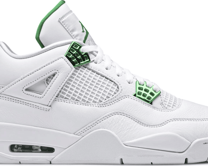 Men's Air Jordan 4 Retro Green Metallic Shoes