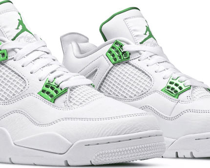 Men's Air Jordan 4 Retro Green Metallic Shoes