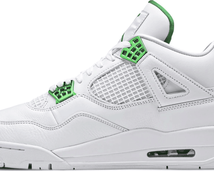 Men's Air Jordan 4 Retro Green Metallic Shoes