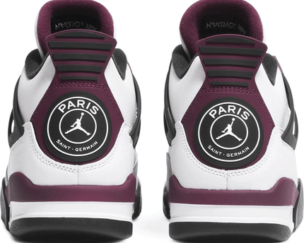 Men's Air Jordan 4 Retro x Paris Saint-Germain Bordeaux Shoes