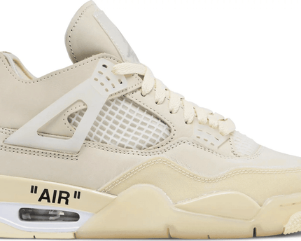 Men's Air Jordan 4 SP x Off-White Sail Shoes