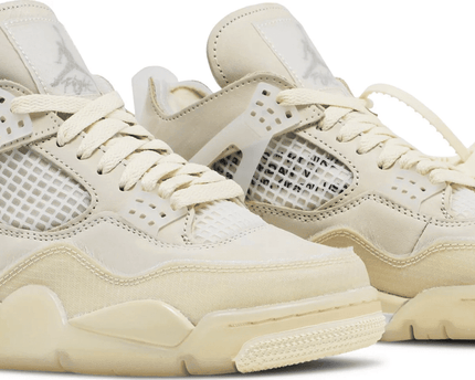 Men's Air Jordan 4 SP x Off-White Sail Shoes