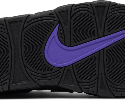 Men's Air More Uptempo 96' Black Action Grape Shoes