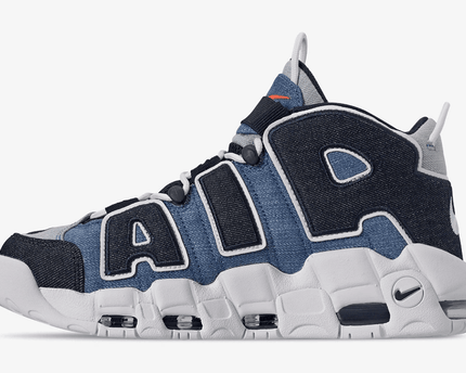 Men's Air More Uptempo 96' Denim Shoes