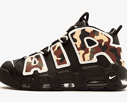 Men's Air More Uptempo Camo Shoes