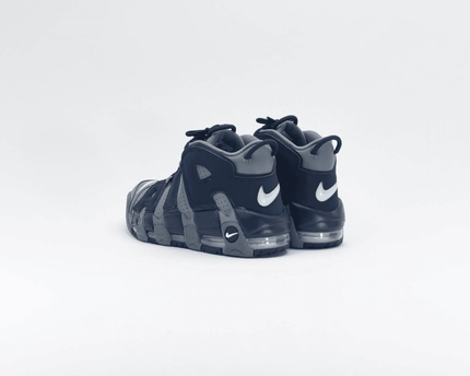 Men's Air More Uptempo Cool Grey Midnight Navy Shoes