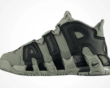 Men's Air More Uptempo GS Dark Stucco Shoes