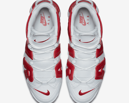 Men's Air More Uptempo GS Gym Red Shoes