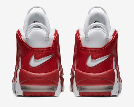 Men's Air More Uptempo GS Gym Red Shoes