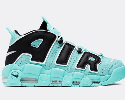 Men's Air More Uptempo GS Light Aqua Shoes