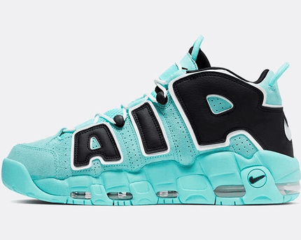Men's Air More Uptempo GS Light Aqua Shoes
