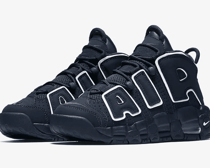 Men's Air More Uptempo GS Navy Shoes