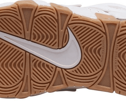 Men's Air More Uptempo GS White Gum Shoes