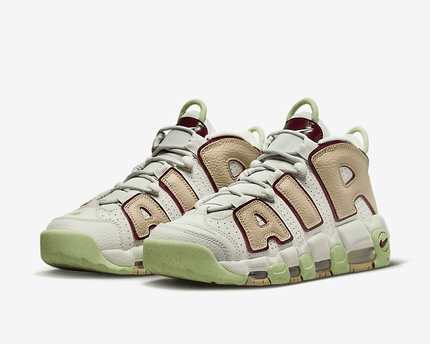 Men's Air More Uptempo Light Bone Alligator Shoes