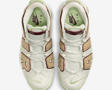 Men's Air More Uptempo Light Bone Alligator Shoes