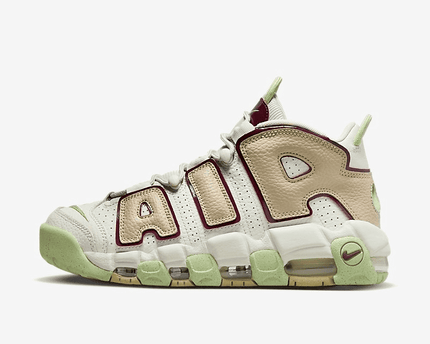 Men's Air More Uptempo Light Bone Alligator Shoes