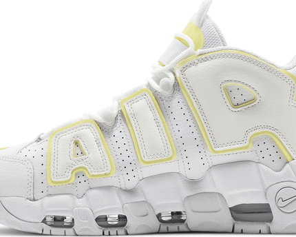 Men's Air More Uptempo Light Citron Shoes