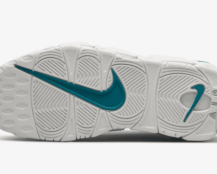 Men's Air More Uptempo Metallic Teal Shoes
