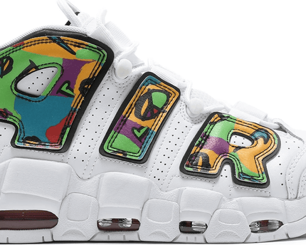 Men's Air More Uptempo Peace Love and Basketball Shoes