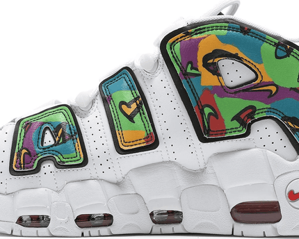 Men's Air More Uptempo Peace Love and Basketball Shoes