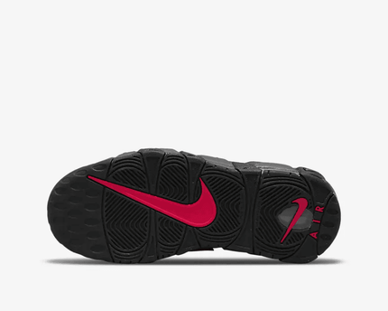 Men's Air More Uptempo PS Medium Ash Siren Red White Shoes