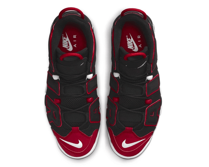 Men's Air More Uptempo Red Toe Shoes