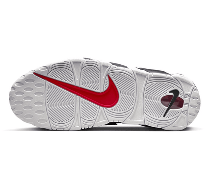 Men's Air More Uptempo Red Toe Shoes