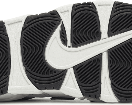 Men's Air More Uptempo White Black Shoes
