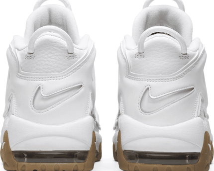 Men's Air More Uptempo White Gum Shoes