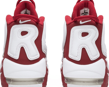 Men's Air More Uptempo x Supreme Red Shoes