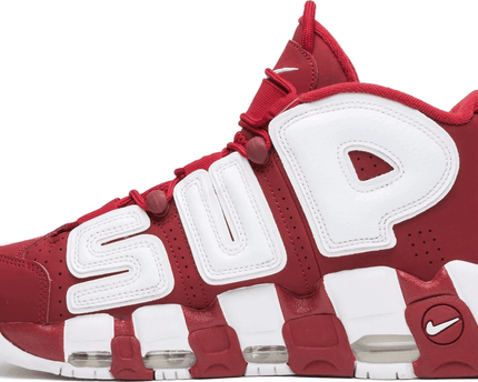 Men's Air More Uptempo x Supreme Red Shoes