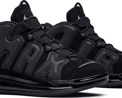 Men's Air More Uptempo 720 QS Triple Black Shoes