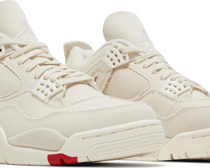 Men's Air Jordan 4 Retro Blank Canvas Shoes