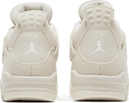 Men's Air Jordan 4 Retro Blank Canvas Shoes