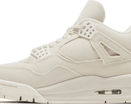 Men's Air Jordan 4 Retro Blank Canvas Shoes