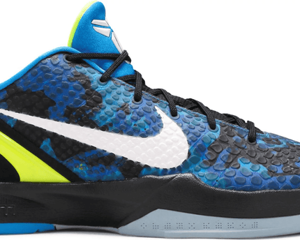 Men's Kobe 6 Blue Camo Shoes