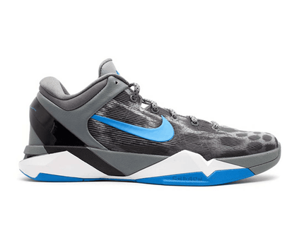 Men's Zoom Kobe 7 Grey Cheetah Shoes