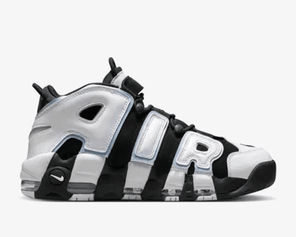 Men's Air More Uptempo 96' Cobalt Bliss And White Shoes