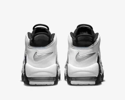Men's Air More Uptempo 96' Cobalt Bliss And White Shoes