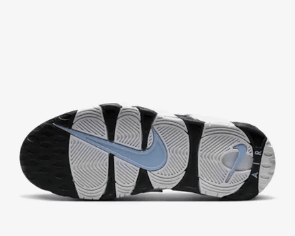 Men's Air More Uptempo 96' Cobalt Bliss And White Shoes