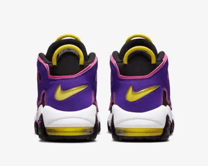 Men's Air More Uptempo 96' Black Court Purple Shoes