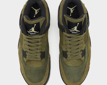 Men's Air Jordan 4 Retro SE Craft Ã¢â‚¬ËœMedium OliveÃ¢â‚¬â„¢ Shoes