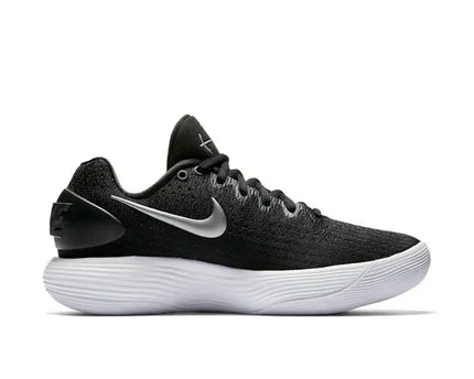 Men's Hyperdunk 2017 Black Metallic Silver Shoes