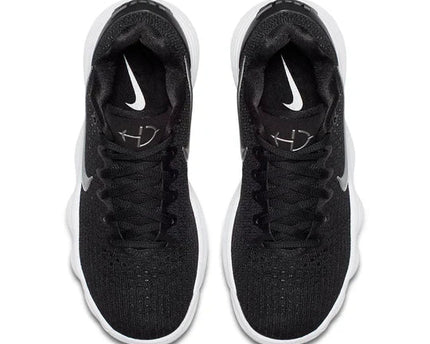 Men's Hyperdunk 2017 Black Metallic Silver Shoes