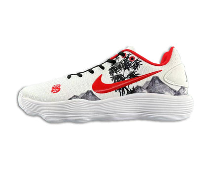 Men's Nike Hyperdunk 2017 White Red Shoes