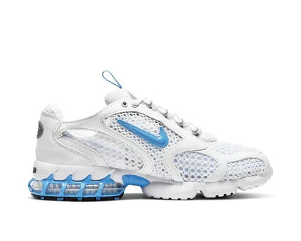 Men's Nike Air Zoom Spiridon Caged 2 White University Blue Shoes