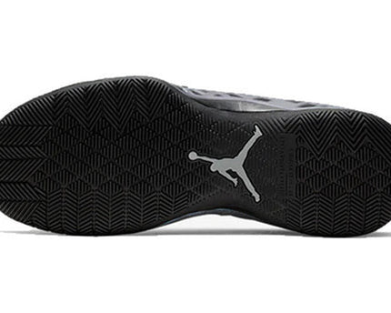 Men's Jordan Jumpman Diamond Low Black Metallic Silver Shoes