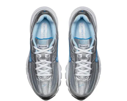 Men's Nike Initiator Metallic Silver Ice Blue Shoes