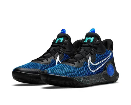 Men's KD Trey 5 IX Black Racer Blue Shoes